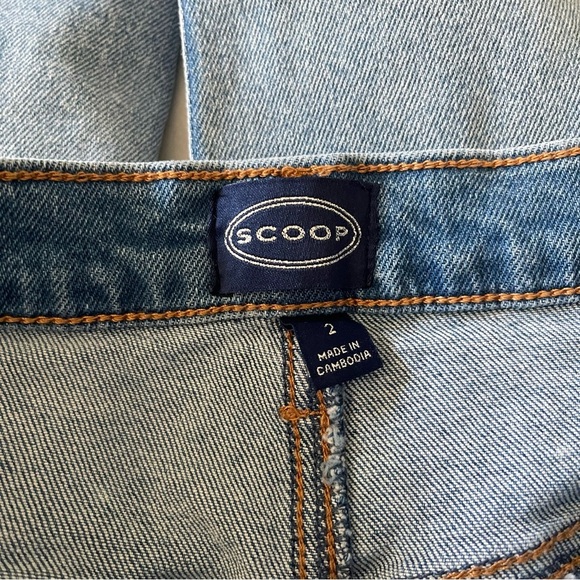 Scoop women’s jeans slouchy barrel sits below waist relaxed fit size 2 NWT - Picture 9 of 16